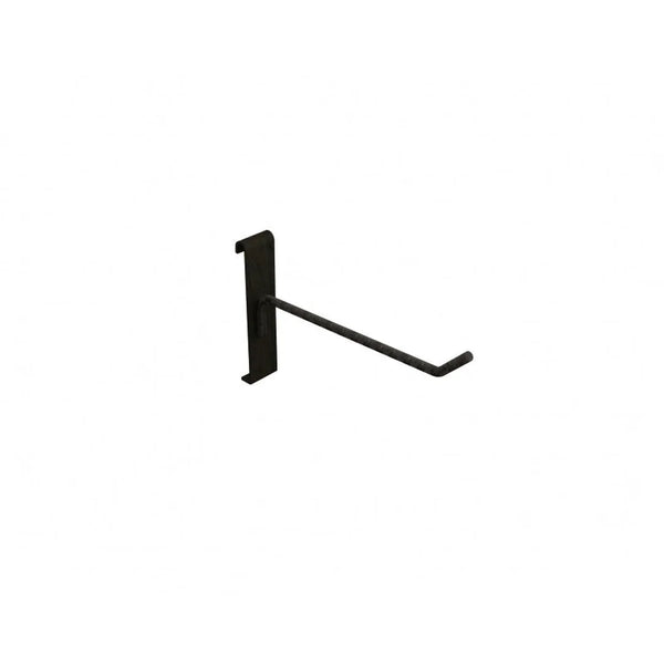 Tiges porte-blister noir mat pour grille murale – 10, 20 et 30 cm