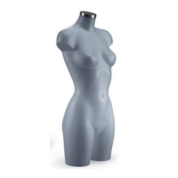 Torse femme Energy coloris gris 88 cm, support de présentation textile professionnel