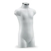 Torse mannequin enfant 6-9 ans coloris blanc, hauteur 65 cm, pour boutique prêt-à-porter junior
