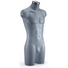 Torse mannequin homme 92 cm coloris gris, présentation collections masculines, gamme Energy