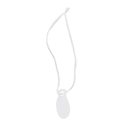 DittaDisplay étiquette blanche à fil bijoux accessoires weiss Etikett mit Draht schmuck accessoires white label with thread jewelry accessories