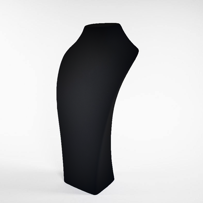 DittaDisplay présentoir à colliers couleur noir mat Halsketten-Display in Mattschwarz necklace display matte black