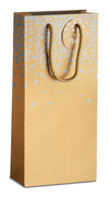 DittaDisplay sac cabas bouteille corde cordon kraft luxe fantaisie 175g argent carte étiquette