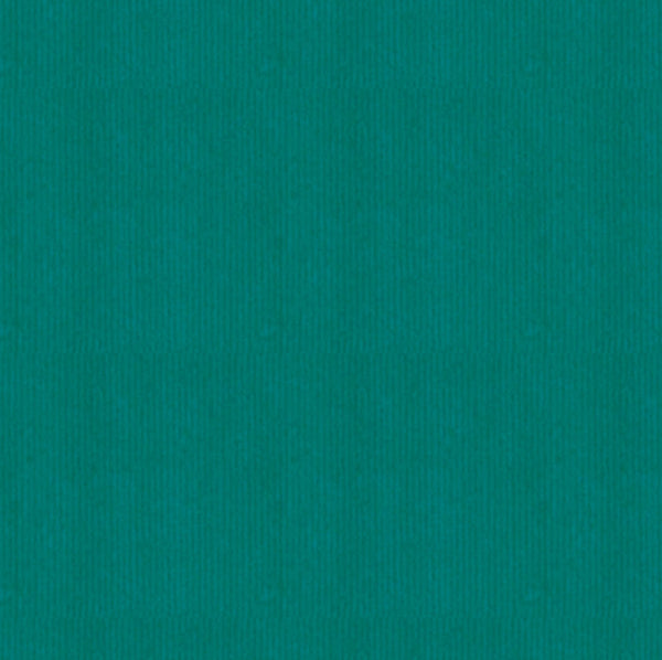 DittaDisplay Rouleau papier couleur jaune moutarde sur kraft brun vergé blue-green color paper roll on brown kraft laid paper blau-grün Papierrolle auf braunem Kraft-Büttenpapier