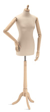 SUR COMMANDE | Buste de couture Vetrina femme avec bras en bois