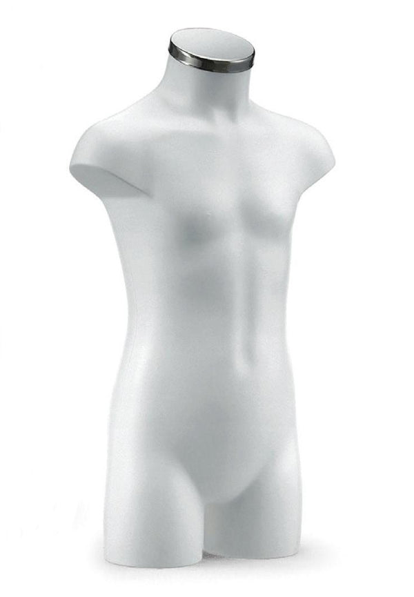 DittaDisplay Retails Solution - torse enfant 3-5 ans collection energy finition blanc torso Kindertorso 3-5 Jahre kollektion energy finish weiß energy collection children's torso 3-5 years white finish