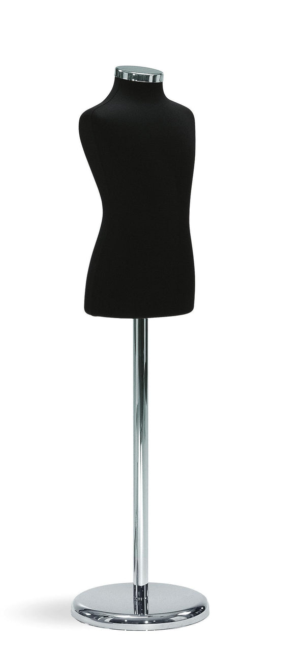 Buste de couture Vetrina enfant 3-4 ans noir - base ronde chromée