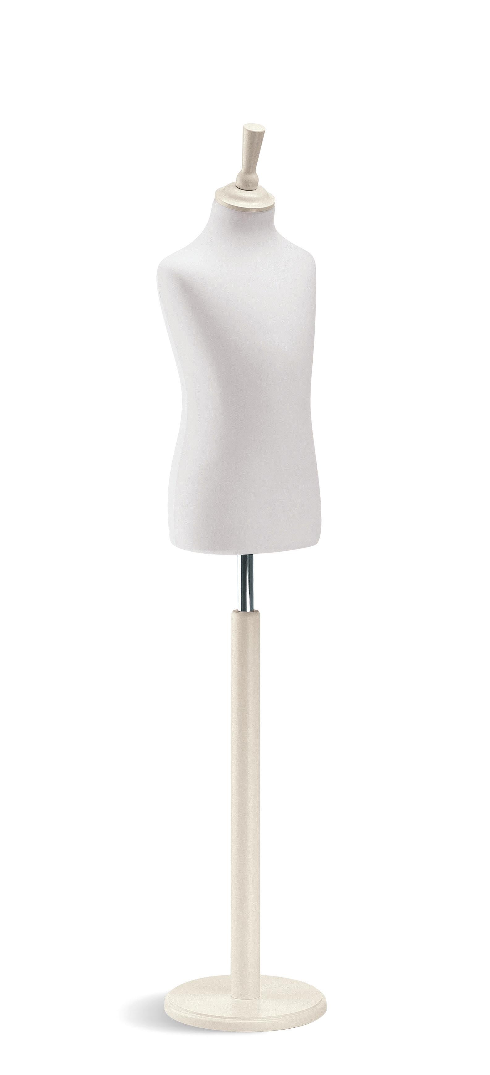 Buste de couture Vetrina enfant 6-8 ans blanc base ronde blanc
