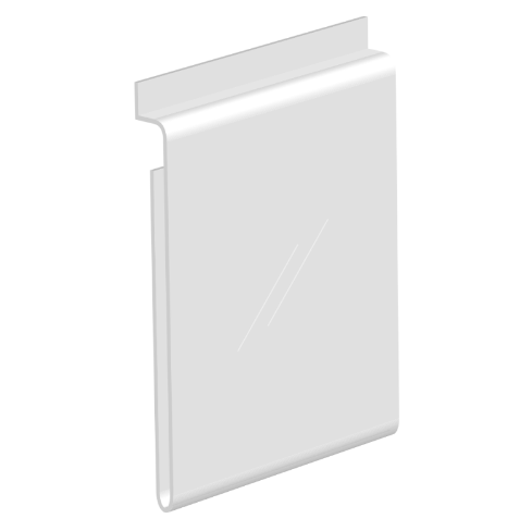 panneaux rainuré plexiglas A6 A5 A4 porte-fiche