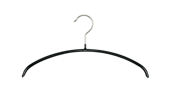 -50% Cintres en métal pour enfants - anti-glisse - noir - 30cm