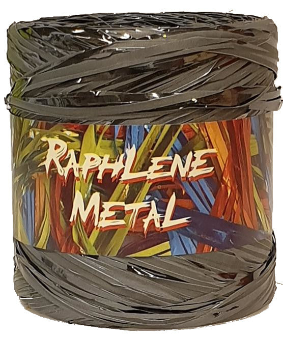 Dittadisplay rouleau bobine raphia polypro métal 200m Metall-Polypro-Raffia-Rolle raffia coil roll