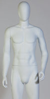DittaDisplay mannequin all-in-one homme Sven blanc glossy