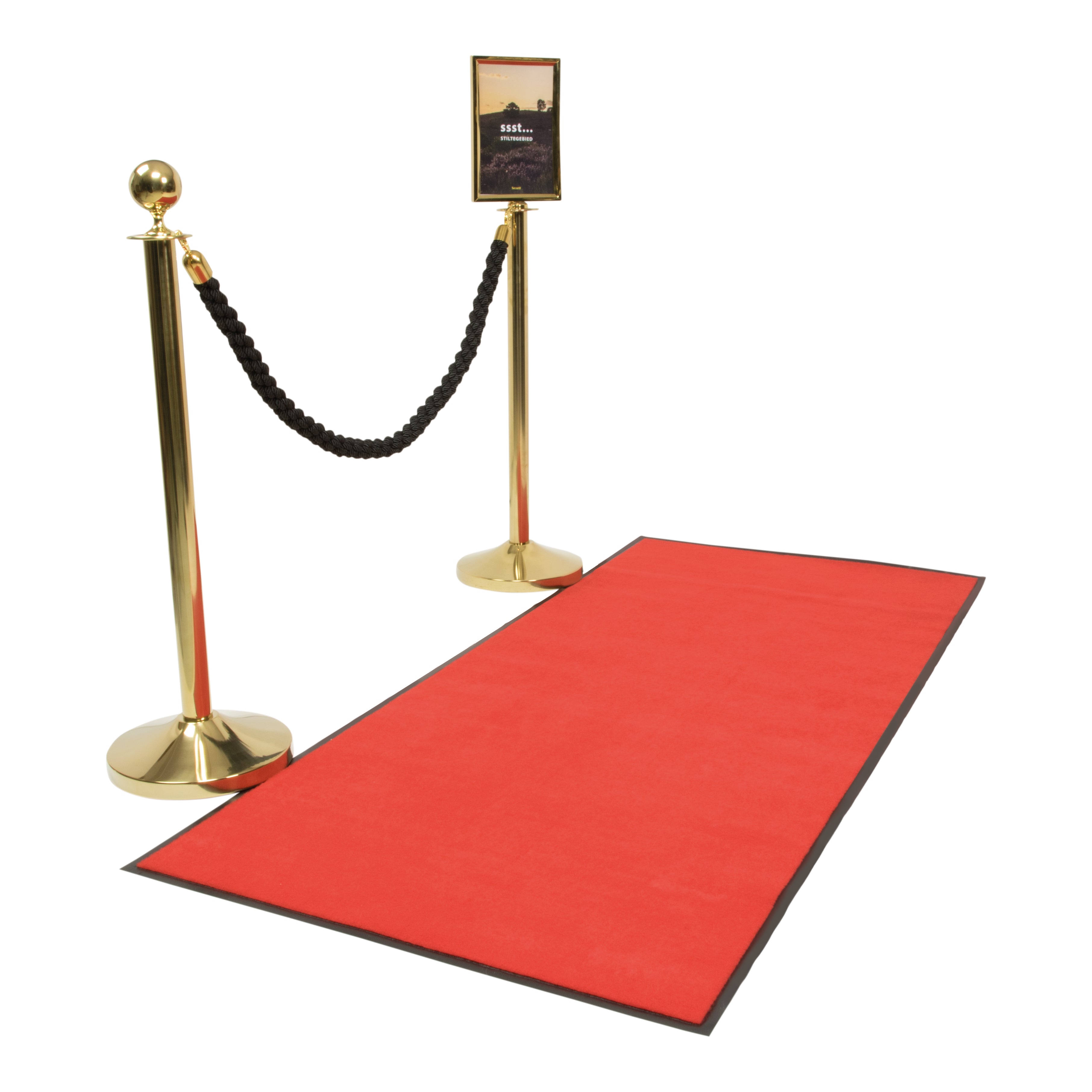 Tapis d'entrée VIP RS-200-RD Rouge 90x200 cm | 50% sur stock