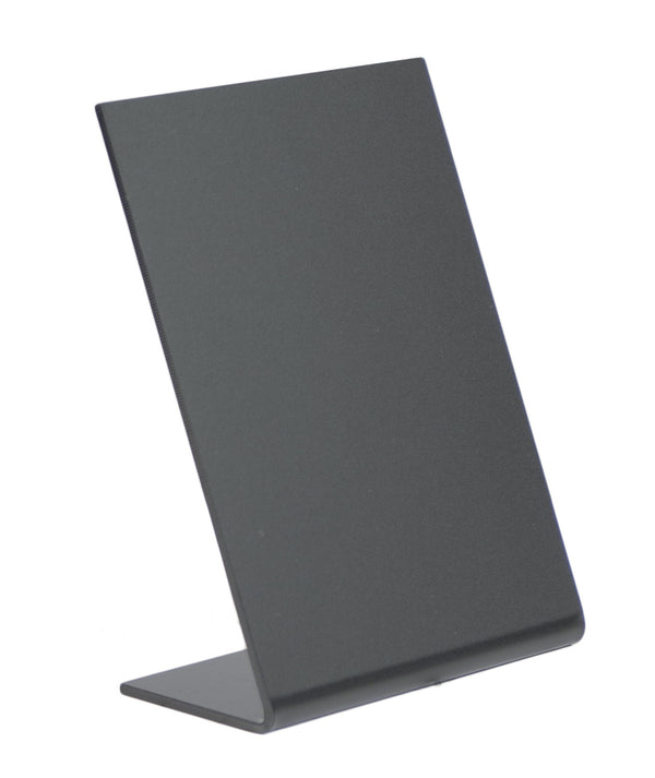DittaDisplay ardoise table rectangle A7 autoportant L noir