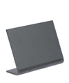 DittaDisplay ardoise table rectangle A8 autoportant L noir