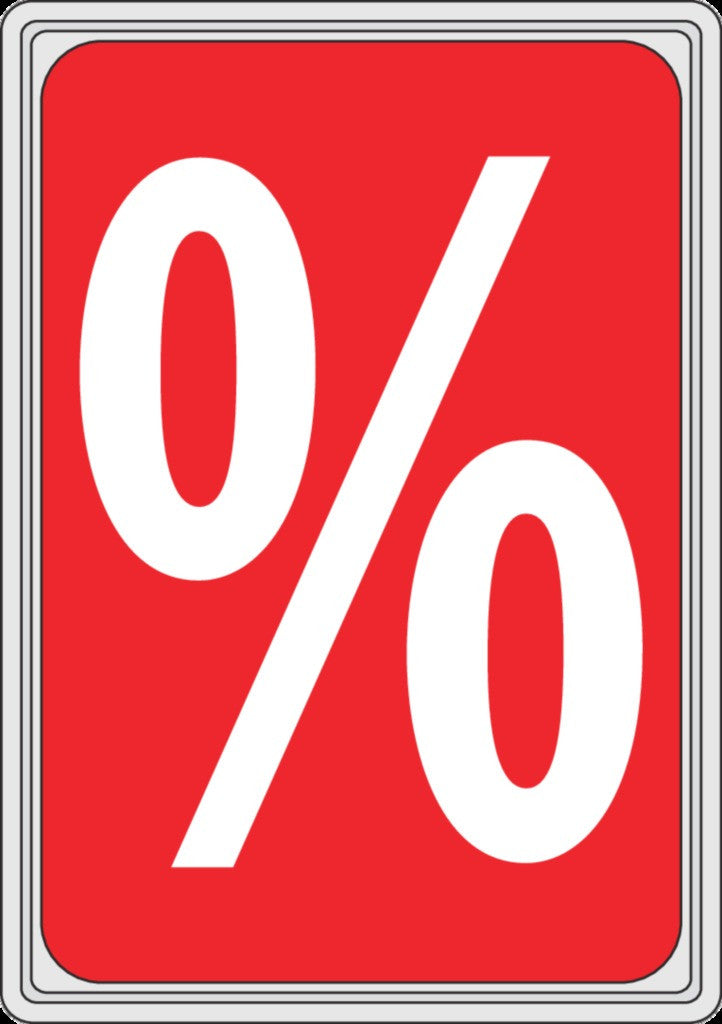 carton DIN A4 rigides rouge impression % blanc une face pour signalétique, prix et promotions en magasin