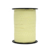 Bobine de bolduc imprimé pois jaune clair 10 mm x 225 m – ruban décoratif multicolore pour emballages cadeaux et décorations festives