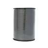 Bobine de bolduc laqué diamant gris 10 mm x 250 m – ruban brillant pour emballages et décorations