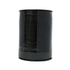 Bobine de bolduc laqué diamant noir 10 mm x 250 m – ruban brillant pour emballages et décorations
