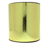 Bobine de bolduc miroir métallique 150 mm x 50 m – ruban large décoratif brillant  or pour emballages et décorations