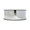 Bobine de bolduc miroir métallique – ruban décoratif brillant disponible en argent, pour emballages cadeaux et décorations festives