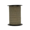 bobine de bolduc pailleté 10 mm x 100 m. Disponible en brun scintillant