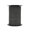 bobine de bolduc pailleté 10 mm x 100 m. Disponible en noir scintillant