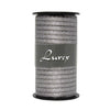 Bobine de ruban argenté tissu avec métal 5 mm x 50 m – ruban décoratif brillant pour emballages cadeaux et compositions florales