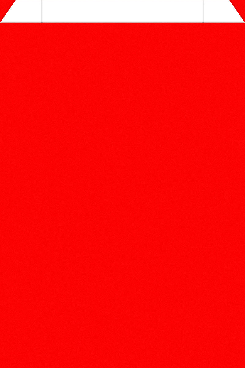 DittaDisplay Pochette papier couleur laquée rouge carton Rot lackierte Papiertasche Red lacquered paper pocket