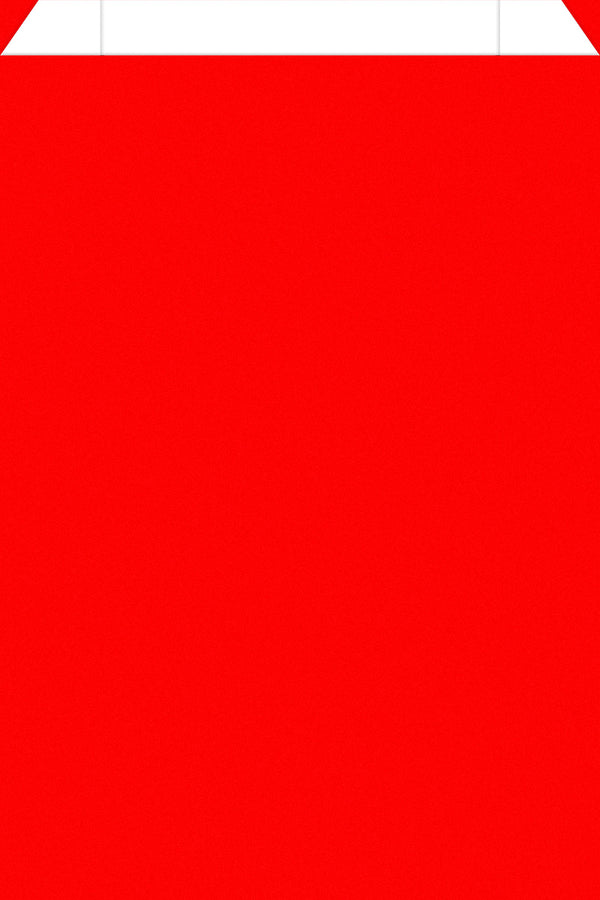 DittaDisplay Pochette papier couleur laquée rouge carton Rot lackierte Papiertasche Red lacquered paper pocket