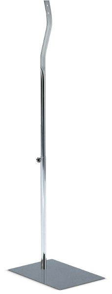 Base torse avec attache dos en métal pour vitrine
