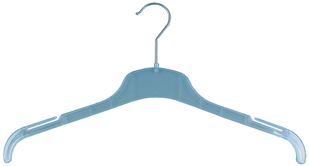 DittaDisplay Shop solutions cintre hanger bugel plastic plastique transparent