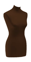 Housse textile pour buste mannequin homme ou femme disponible en quatre couleurs