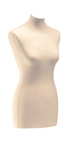 Housse textile pour buste mannequin homme ou femme disponible en quatre couleurs