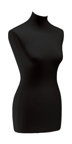 Housse textile pour buste mannequin homme ou femme disponible en quatre couleurs