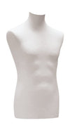 Housse textile pour buste mannequin homme ou femme disponible en quatre couleurs