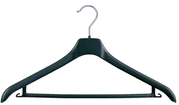 DittaDisplay Shop solutions cintre hanger bugel plastic plastique noir black schwarz