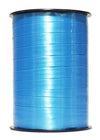 bobine azur satinée 250 m, idéale pour emballages cadeaux, compositions florales et décorations événementielles