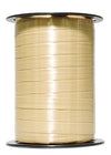 bobine beige satinée 250 m, idéale pour emballages cadeaux, compositions florales et décorations événementielles