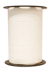 Bobine de crépon blanc mat 250 m, souple et résistante. Idéale pour fleuristes, emballages cadeaux, décorations et présentations.