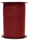 Bobine de crépon bordeaux mat 250 m, souple et résistante. Idéale pour fleuristes, emballages cadeaux, décorations et présentations.