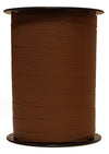 Bobine de crépon chocolat mat 250 m, souple et résistante. Idéale pour fleuristes, emballages cadeaux, décorations et présentations.