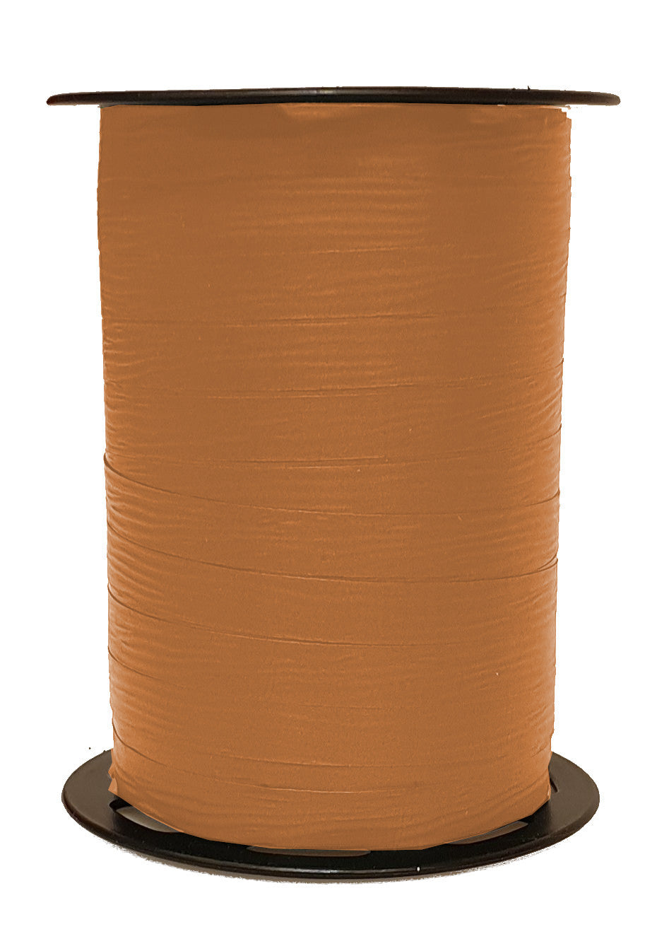 Bobine de crépon fauve mat 250 m, souple et résistante. Idéale pour fleuristes, emballages cadeaux, décorations et présentations.