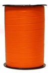 Bobine de crépon  mandarine mat 250 m, souple et résistante. Idéale pour fleuristes, emballages cadeaux, décorations et présentations.