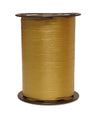 Bobine de crépon or mat 250 m, souple et résistante. Idéale pour fleuristes, emballages cadeaux, décorations et présentations.