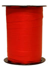 Bobine de crépon rouge mat 250 m, souple et résistante. Idéale pour fleuristes, emballages cadeaux, décorations et présentations.