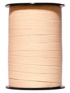 Bobine de crépon saumon mat 250 m, souple et résistante. Idéale pour fleuristes, emballages cadeaux, décorations et présentations.