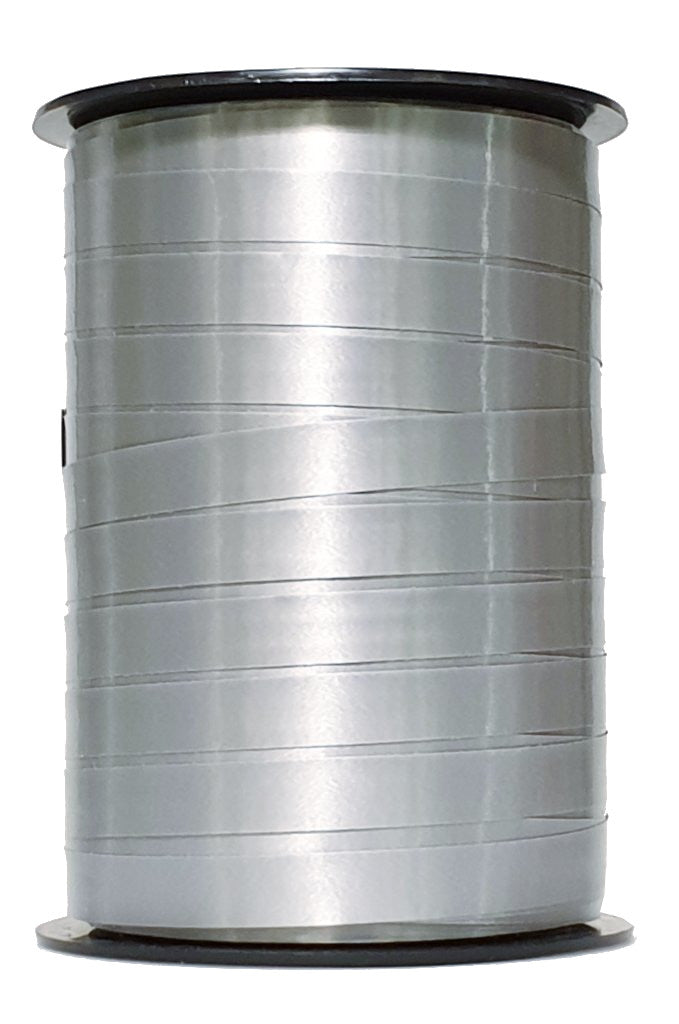 bobine étain satinée 250 m, idéale pour emballages cadeaux, compositions florales et décorations événementielles