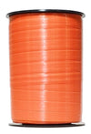 bobine mandarine satinée 250 m, idéale pour emballages cadeaux, compositions florales et décorations événementielles