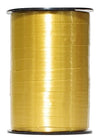 bobine or satinée 250 m, idéale pour emballages cadeaux, compositions florales et décorations événementielles
